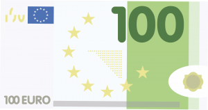 Dibujo Billete 100 Euros