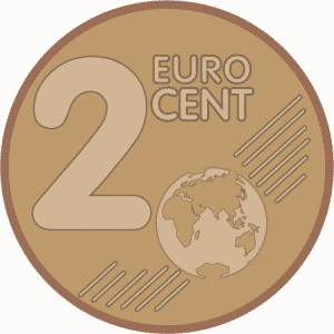 Dibujo Moneda 2 Centimos