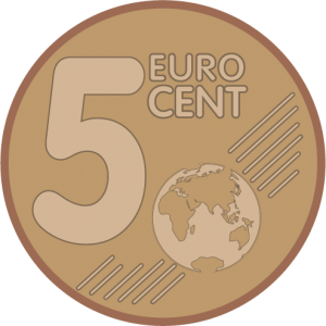 Dibujo Moneda 5 Centimos